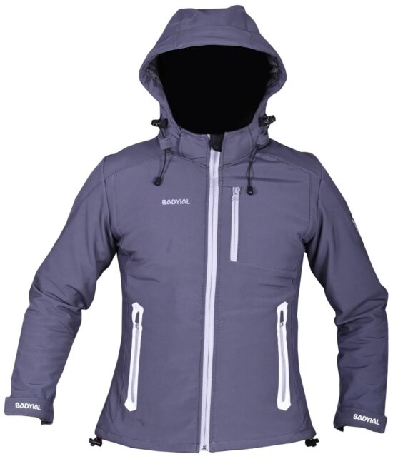 Woman Grey Soft Shell Jacket