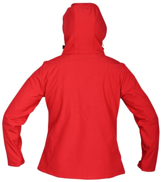 Woman Red Soft Shell Jacket
