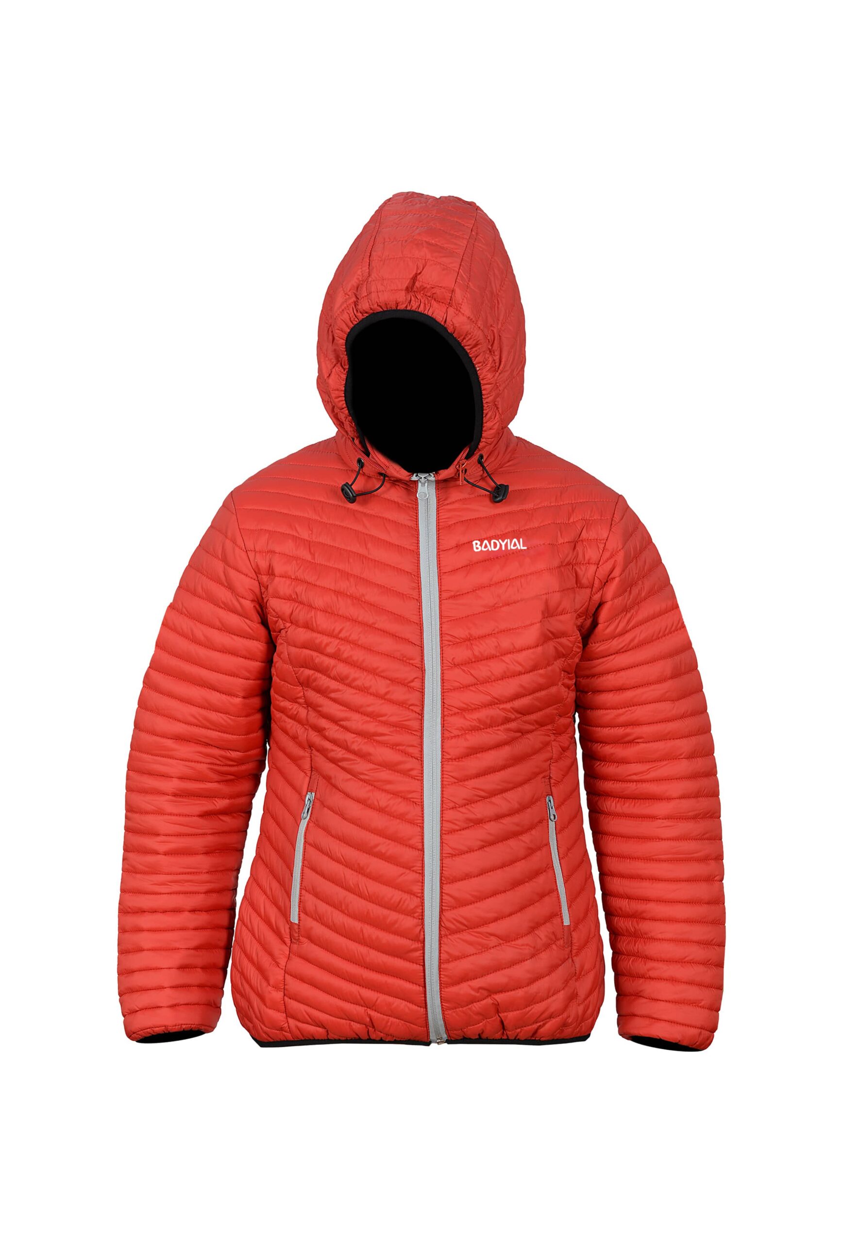 Bubbly-Red-Women-Puffer-Jacket-Front